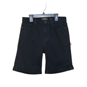 7 for all Mankind black bermuda shorts size 6